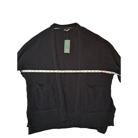 Women's Black Wild Fable Knitted Cardigan Size Small -NWT - Picture 10 of 15